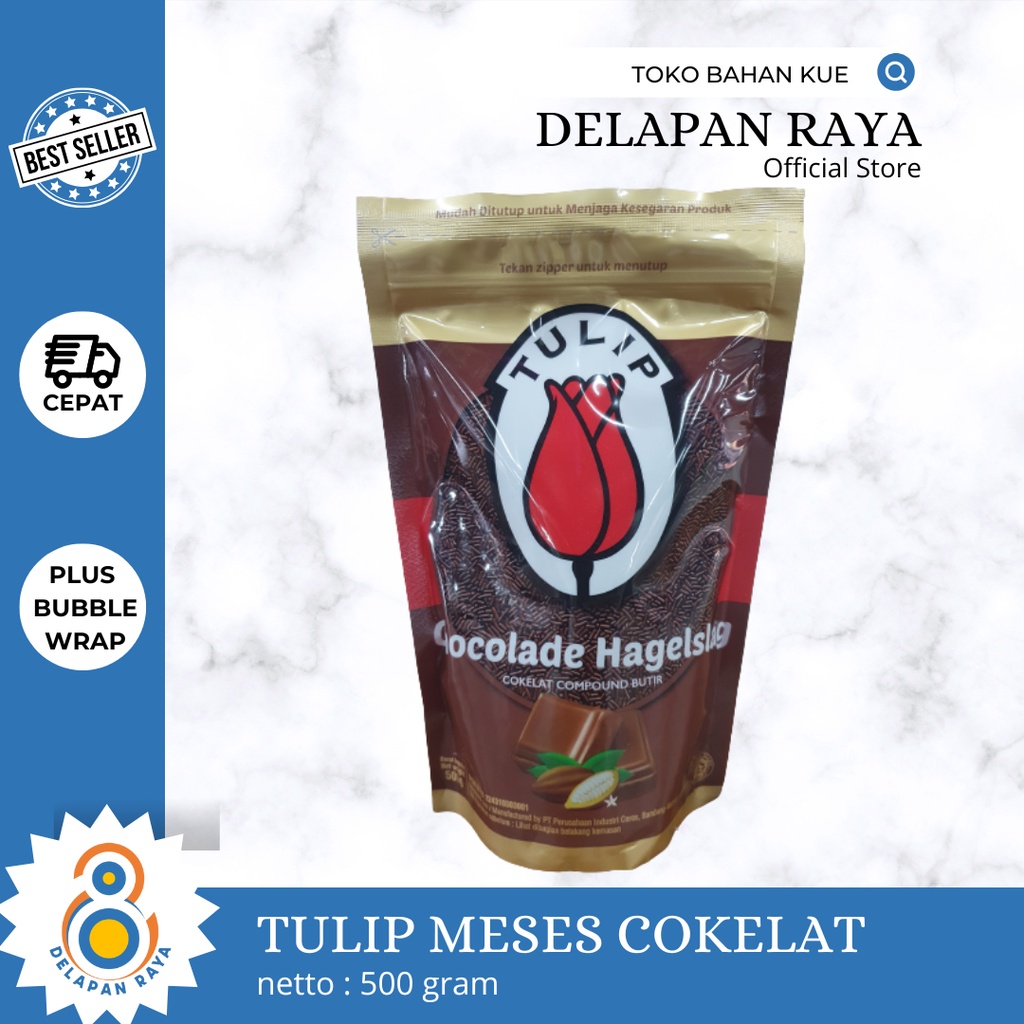 

TULIP MESES COKELAT HAGELSLAG 500GR - 8Raya