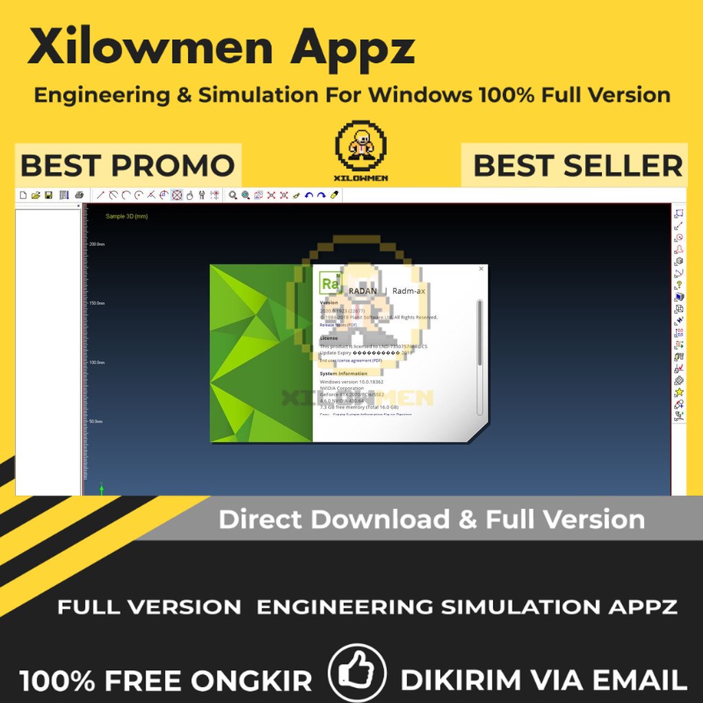 [Full Version] RADAN Radm-ax 20 Pro Engineering Software Lifetime Win OS