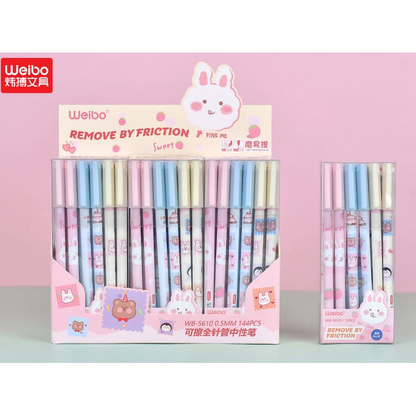 

Pena Hapus / Eraseable Pen motif Kelinci (5610)