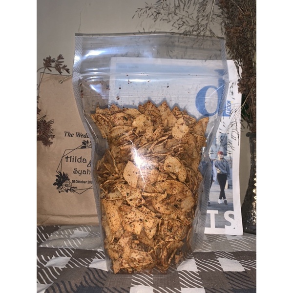 

basreng pedes daun jeruk 1kg
