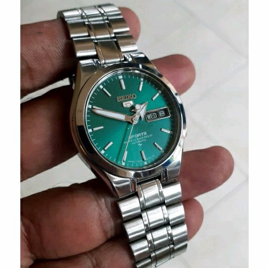 SEIKO 5 CAL-7S26A Green Dial Sport AM. (second,vintage,kuno,antik)