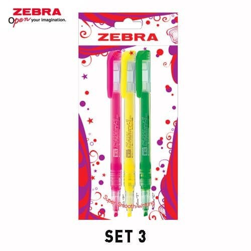 

Zebra sparky-1 3 Color Set