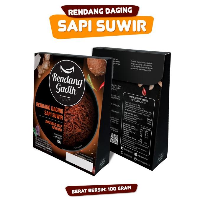 

Rendang Daging Sapi Suwir - Rendang Gadih TERLARIS