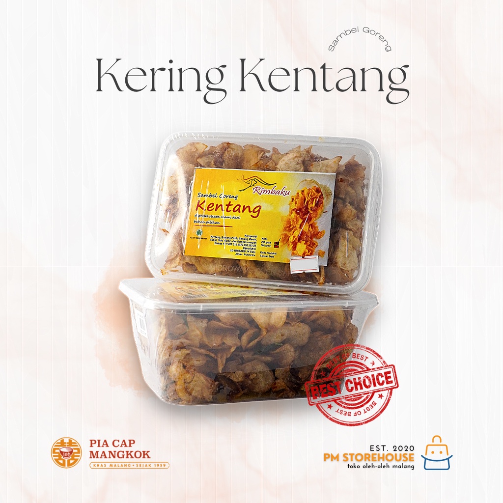 Sambel Goreng Kentang / Kering Kentang Pedas Manis Rimbaku