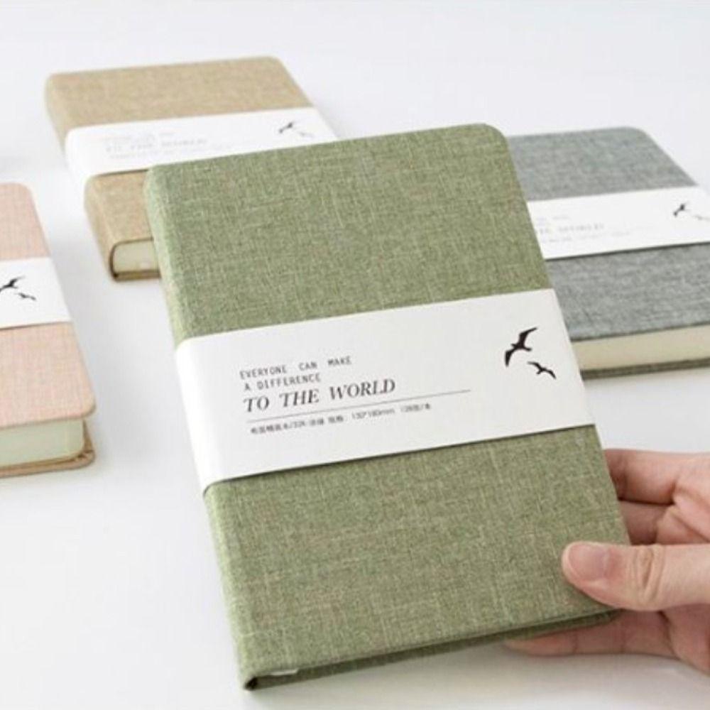 LANFY Notebook Bisnis 4warna Siswa Perencana Mingguan Bulanan Buku Agenda Buku Organizer Penebalan Memo Notepad