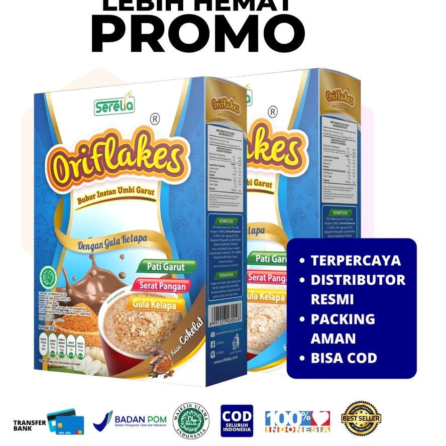 

✨Terbaru✨ Oriflakes Sereal Umbi Garut Slim Diet 350 GR murah
