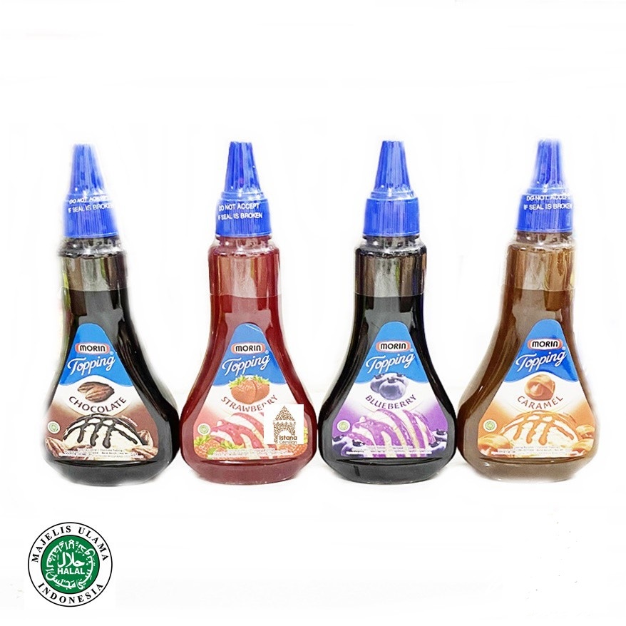 

MORIN TOPPING 310GR UNTUK TOPPING MINUMAN, ROTI, ICE CREAM DLL