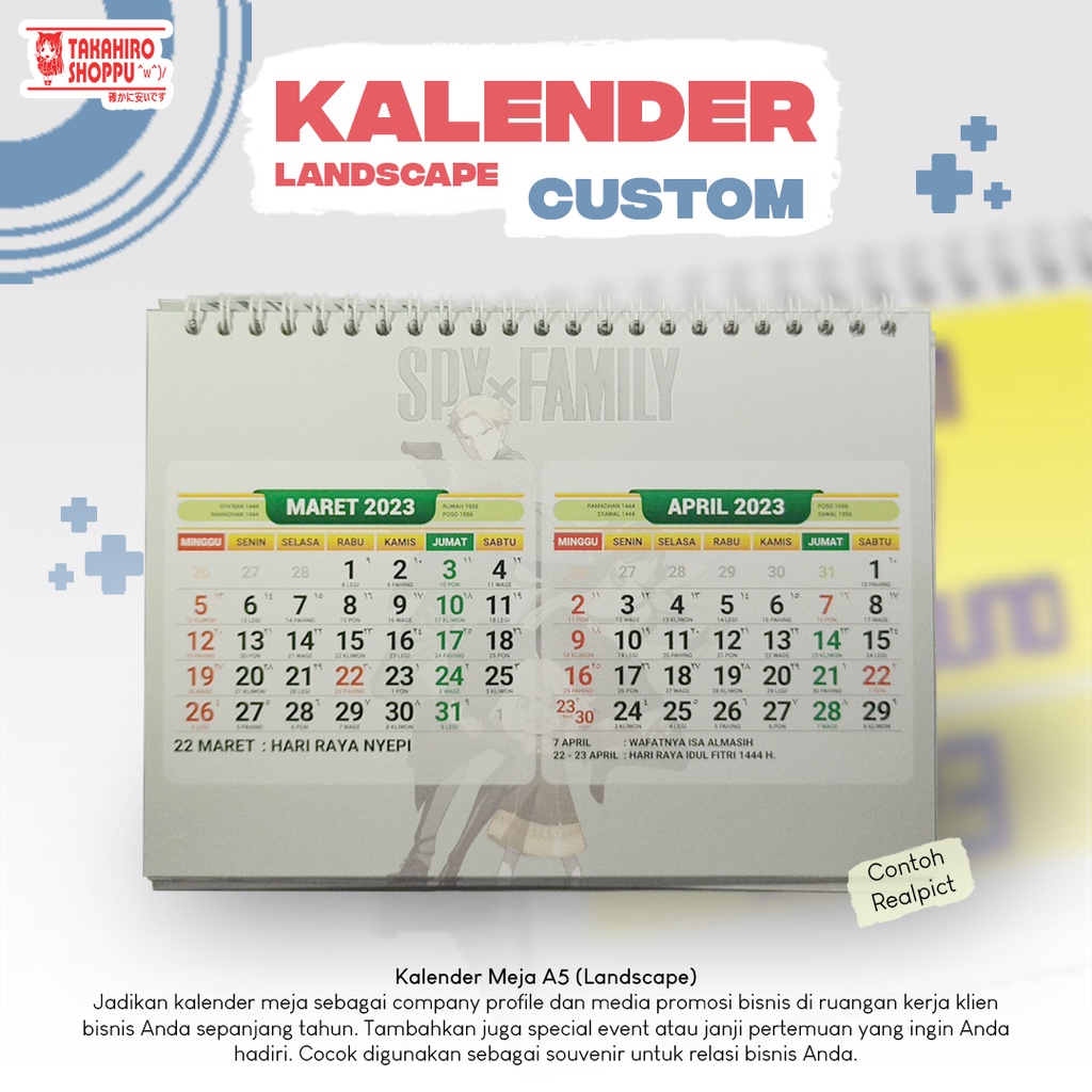 

KALENDER MEJA LANDSCAPE CUSTOM