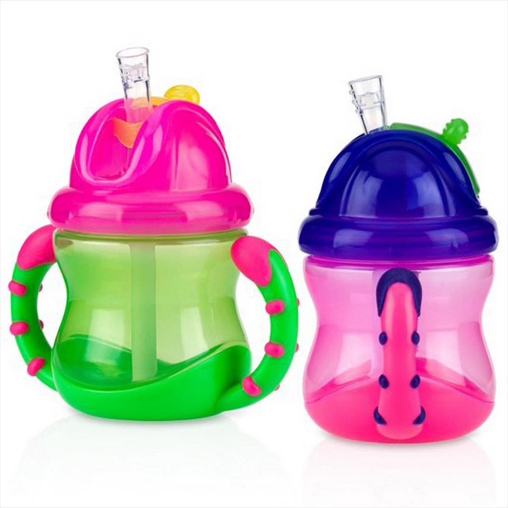 NUBY Active Sipeez 360 Flip N Sip Botol Minum Tritan 240ml