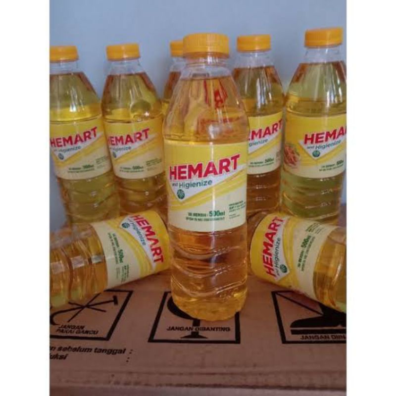 

Minyak Goreng Hemart 500ml (12pcs)