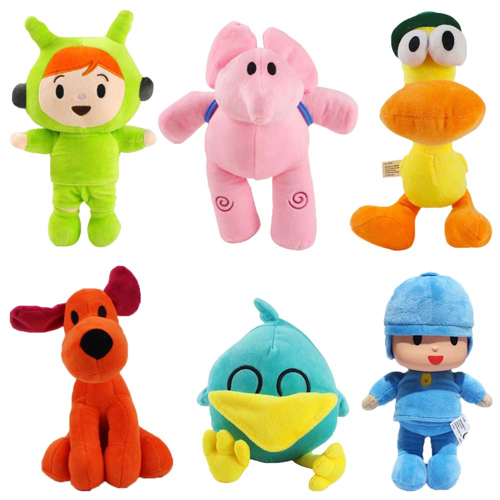 Pato Elly Pocoyo Loula Sleepy Bird Lembut Plush Boneka Figure Mainan Anak Hadiah Boneka