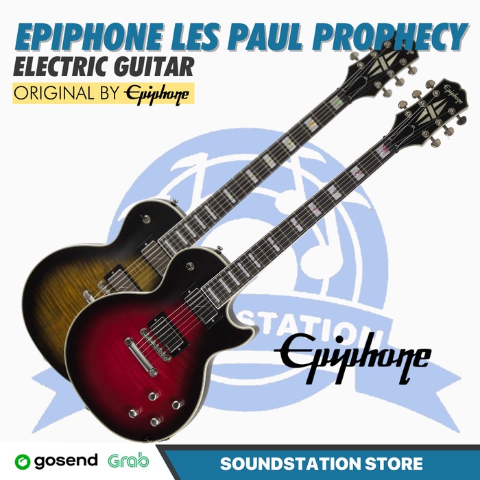 Epiphone Les Paul Prophecy Electric Guitar | Gitar Elektrik Original