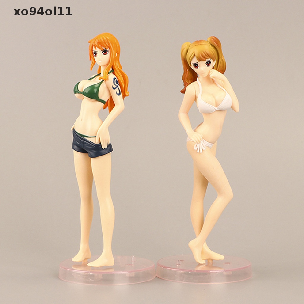 Xo 3gaya Sexy Bikini Girl Figurine Karakter Anime Baju Renang Puding Nami PVC Model Mainan OL