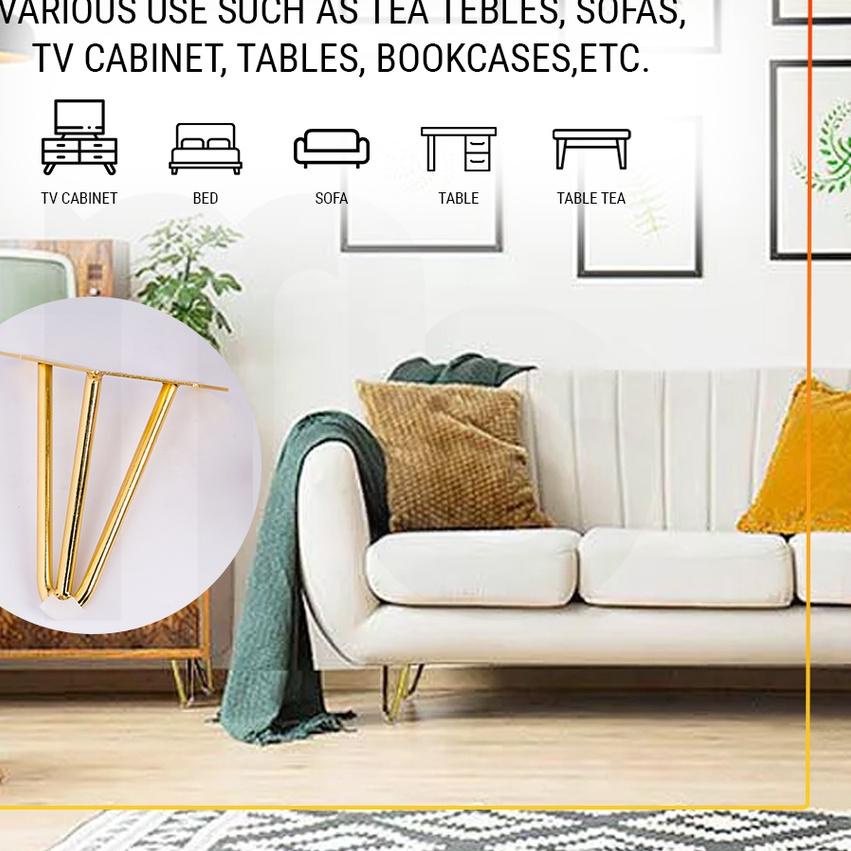 ♪ Kaki Sofa Tusuk / Kaki Sofa Model Paper Clip / Kaki Besi ۩