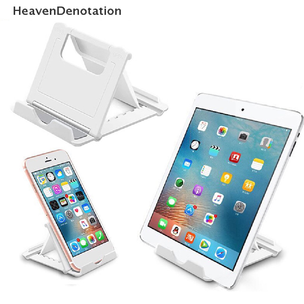 [HeavenDenotation] Holder Handphone Universal Adjustable Untuk Smartphone Stand Handphone Lipat HDV