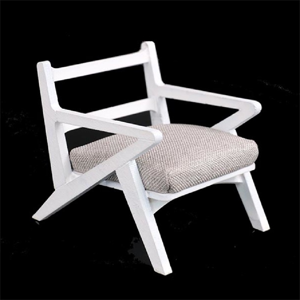 [HeavenDenotation] 1pc 1: 12rumah Boneka Miniatur Kursi Sofa Kursi Sandaran Kursi Rumah Ruang Tamu Furniture Model Decor Mainan HDV