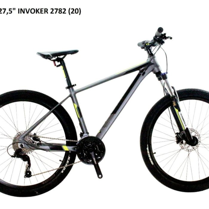 Sepeda Mtb 27,5" Rubick Invoker 2782 Alloy Hydraulic Khusus Gojek #Original
