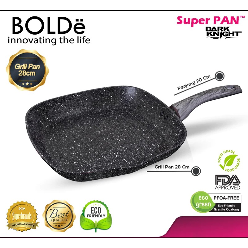 Wajan Pemanggang Ayam GRILL PAN 28 cm Bolde