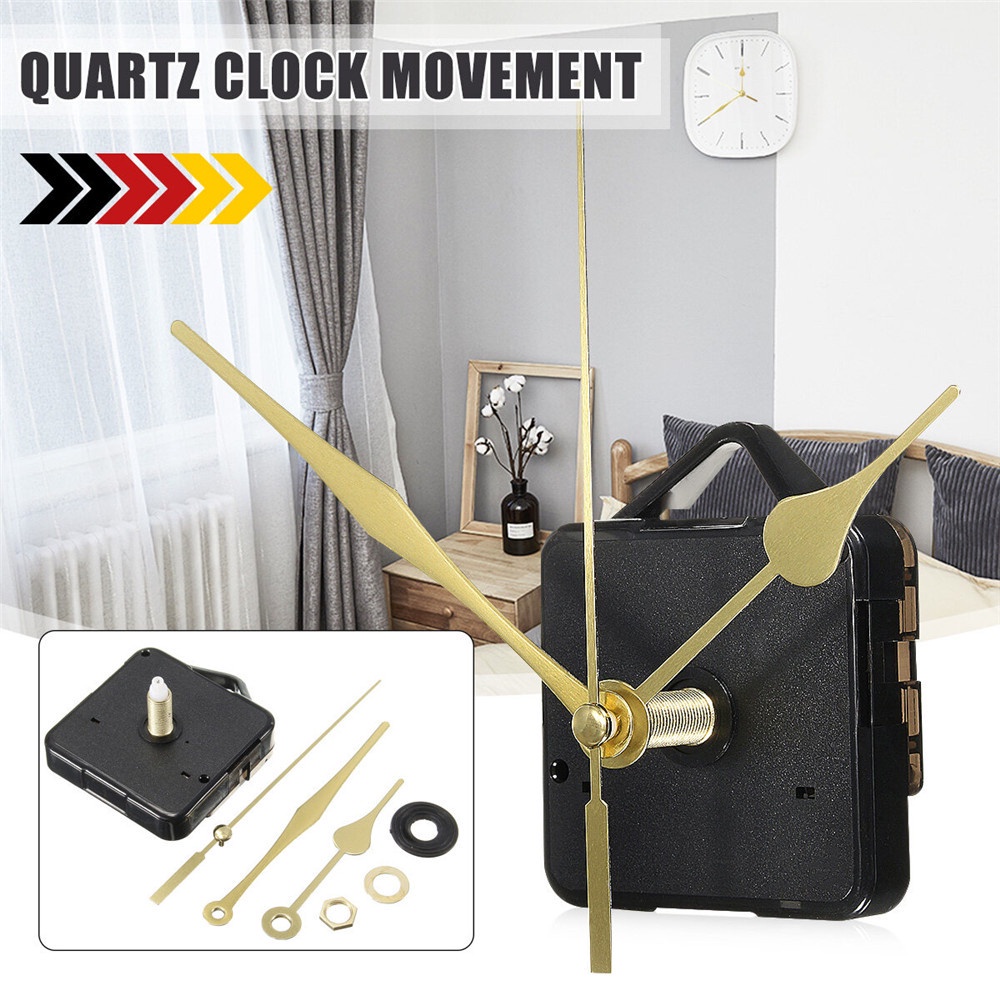 Presisi Ke 1second DIY Quartz Clock Movement Parts Alat Pengganti Untuk Jam Quartz Rumah Tangga