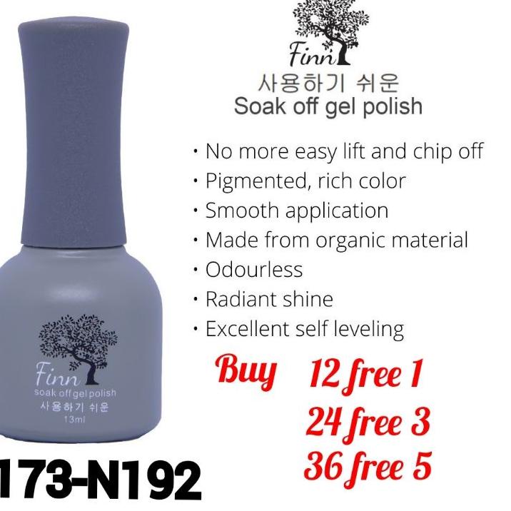♥ KUTEK GEL/FINN GEL POLISH-(N173_N192) ✿