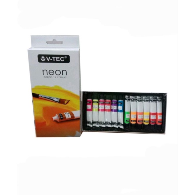 

CAT ACRYLIC NEON V-TEC 12 WARNA