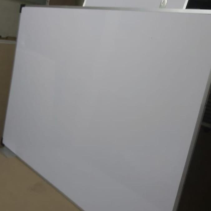 

whiteboard gantung 80 x 120 cm nonmagnet