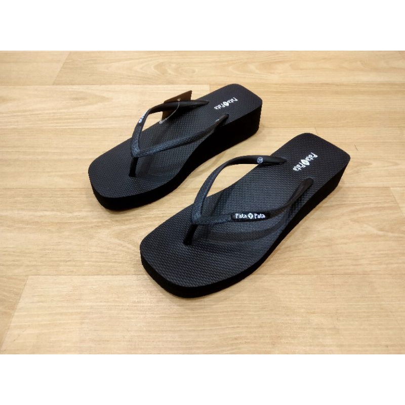 Sandal BATA Pata pata Original Wedges wanita bahan karet sangat nyaman dan awet