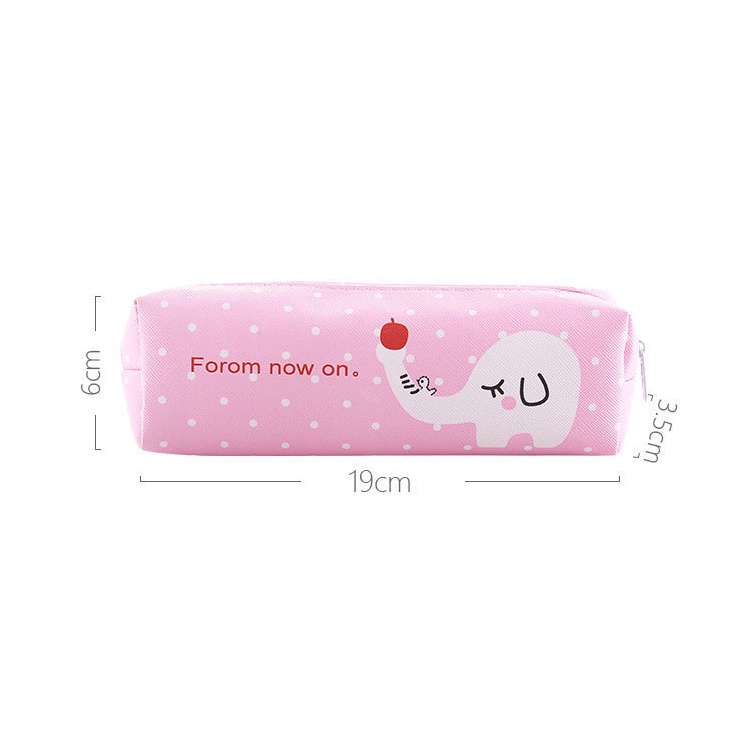 

Tas Pensil Tempat Alat Tulis Motif Animal Bahan PU Fashion Korea 300