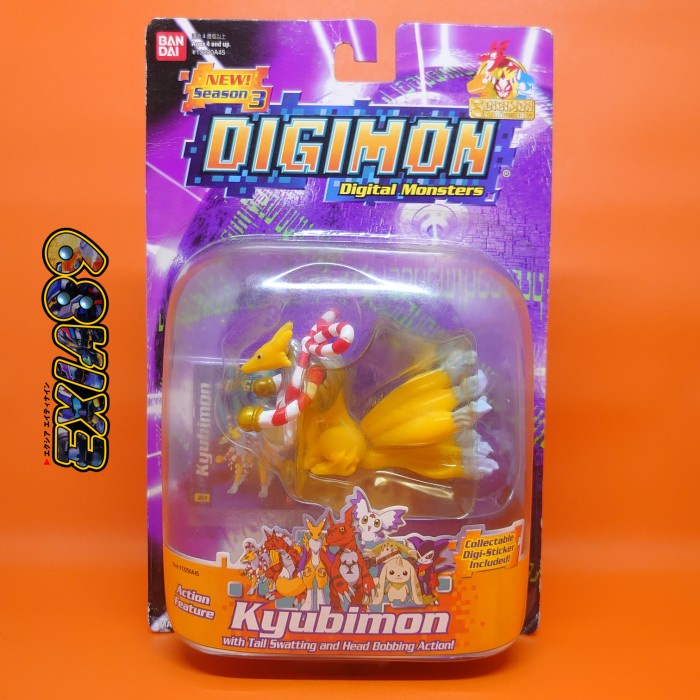DIGIMON TAMERS ACTION FEATURE - KYUBIMON BANDAI