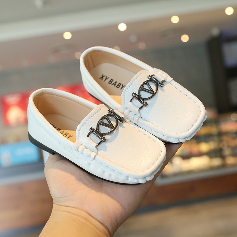 Sepatu Formal Anak Laki Laki Sepatu Kulit Pantofel Import MA75 size 21 - 30