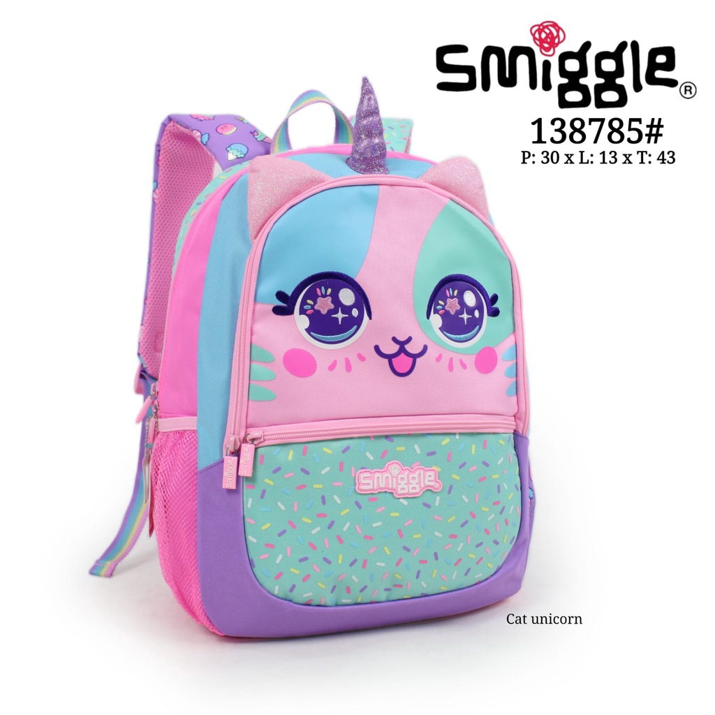 TAS RANSEL SEKOLAH SD CEWEK SMIGGLE Kitty / Unicorn / Mermaid