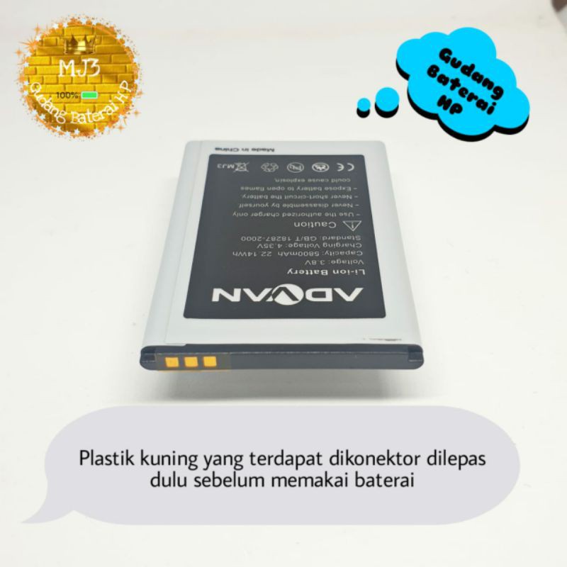 Baterai battery batre advan S40 BERGARANSI 1 MINGGU