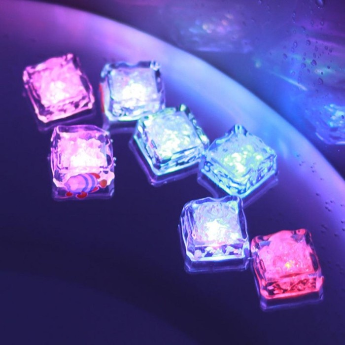 BAROKAH GAMIS 12 PCS LED Ice Cube Bath Toy