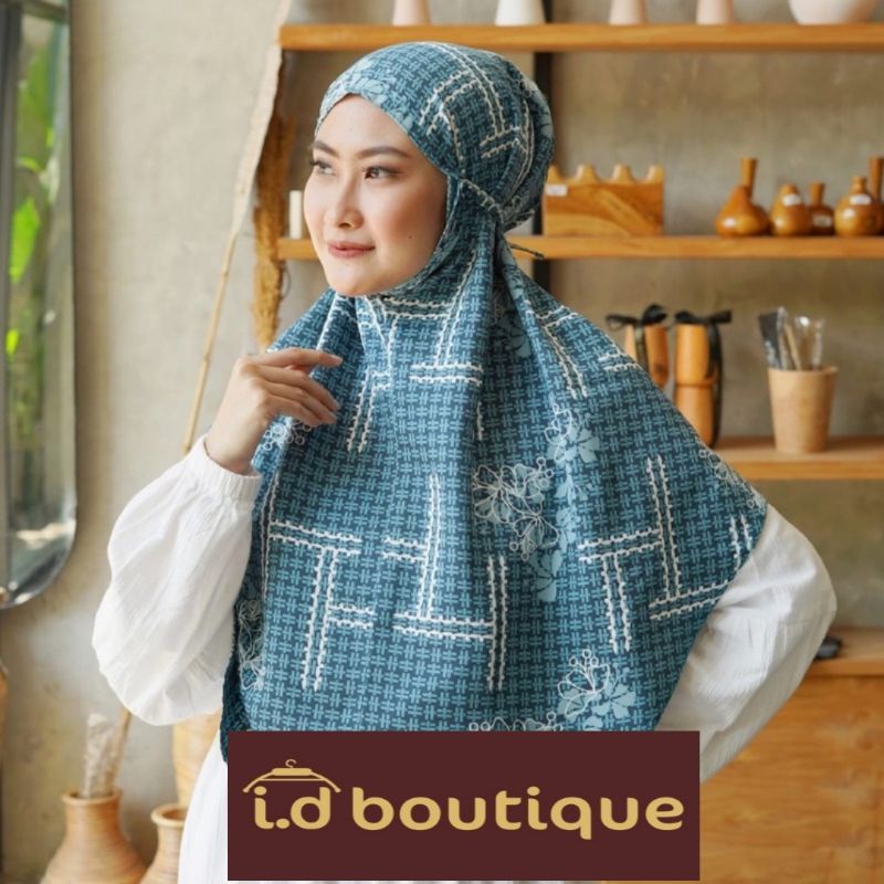 Jilbab Bergo Motif