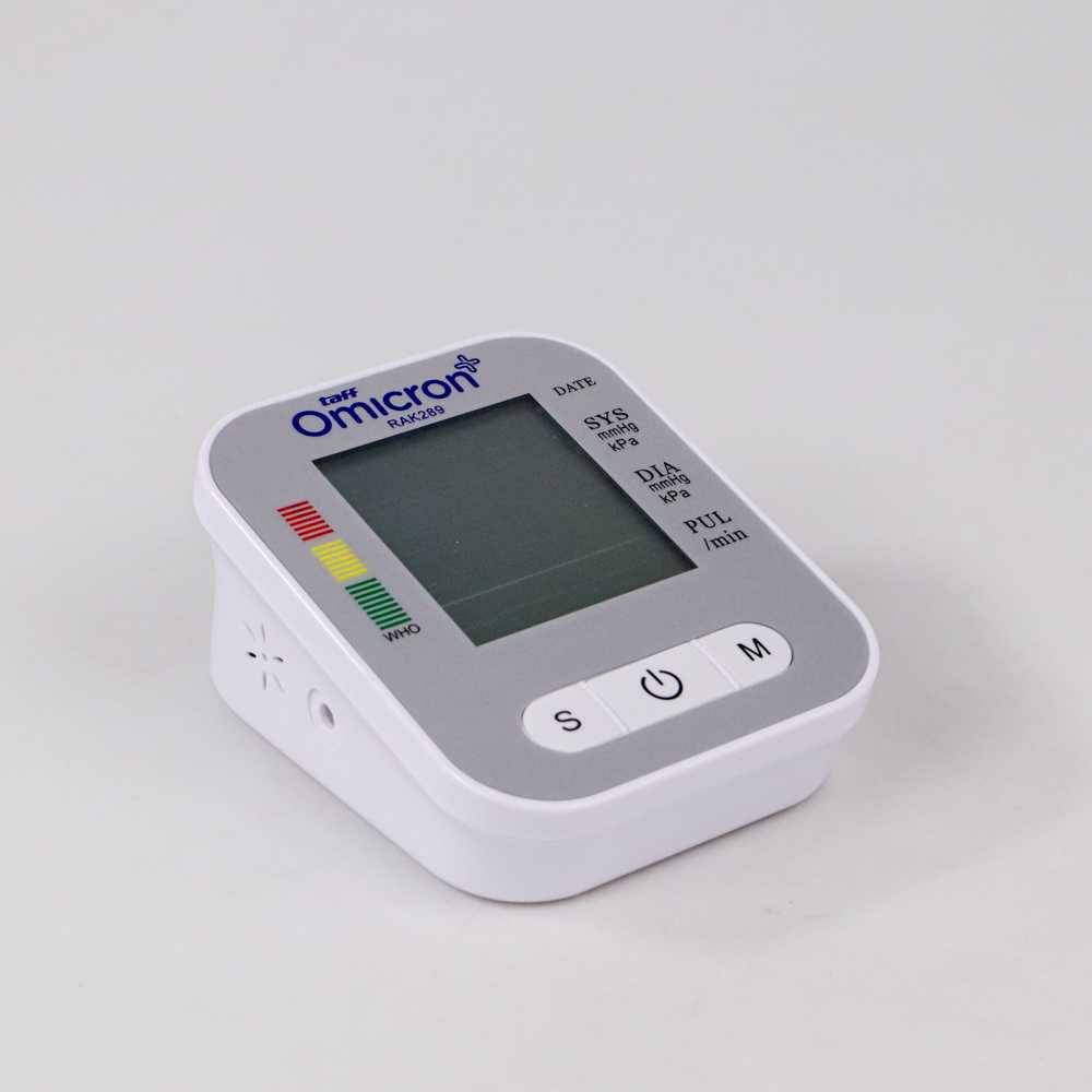 TaffOmicron Tensimeter Digital Ukur Tekanan Darah Blood Pressure Voice - RAK289