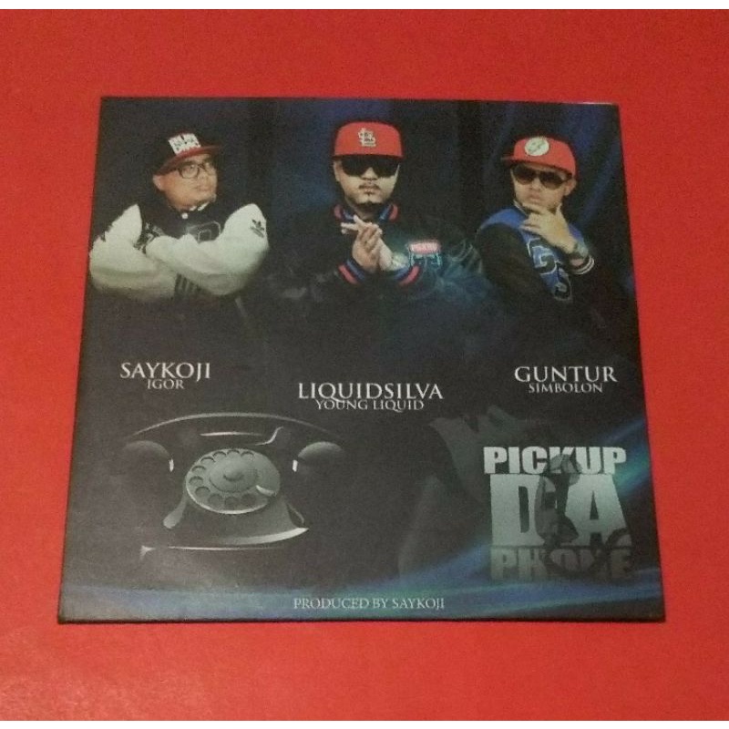 kaset CD musik SAYKOJI - LIQUIDSILVA - GUNTUR / PICKUP DA PHONE
