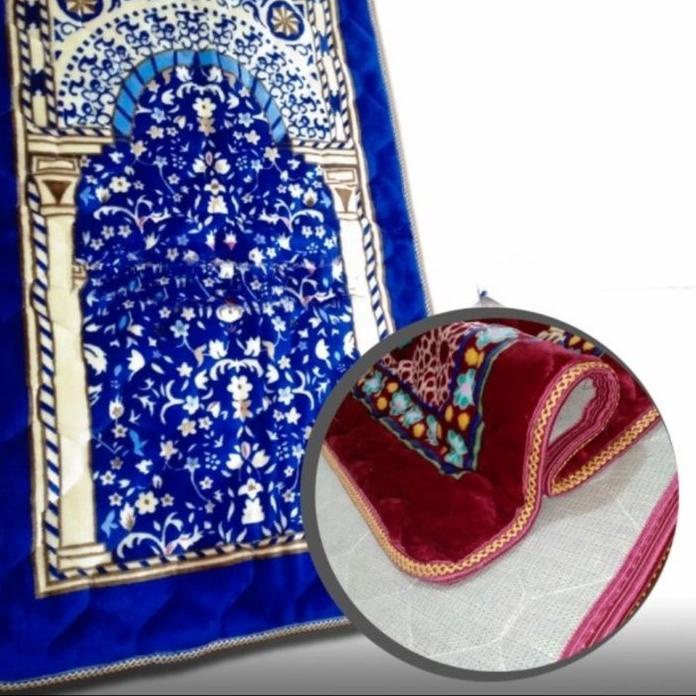 ◘ sajadah tebal halus empuk sajadah tebal luxor sajadah besar busa sajadah turki sajadah afgani turk