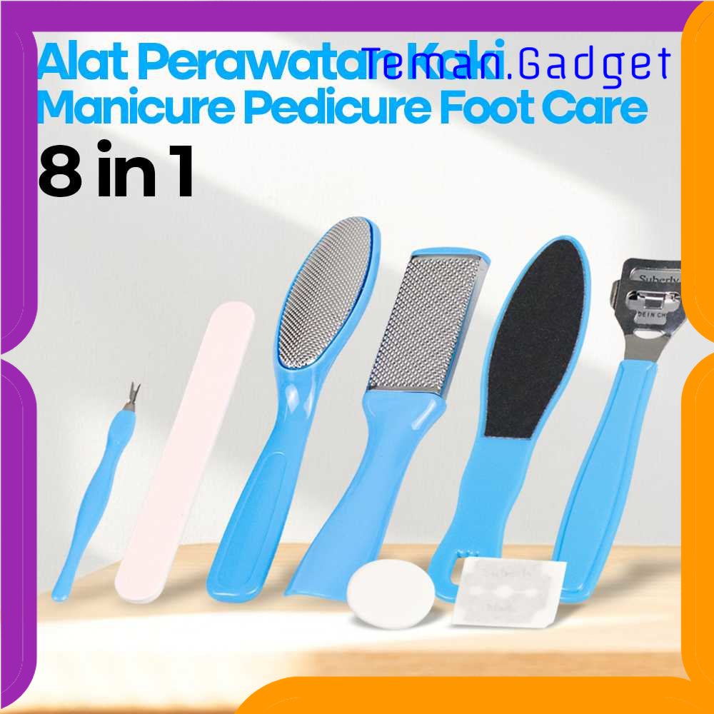 TG - PRW Alat Perawatan Kaki Manicure Pedicure Foot Care 8in1 - IN1807