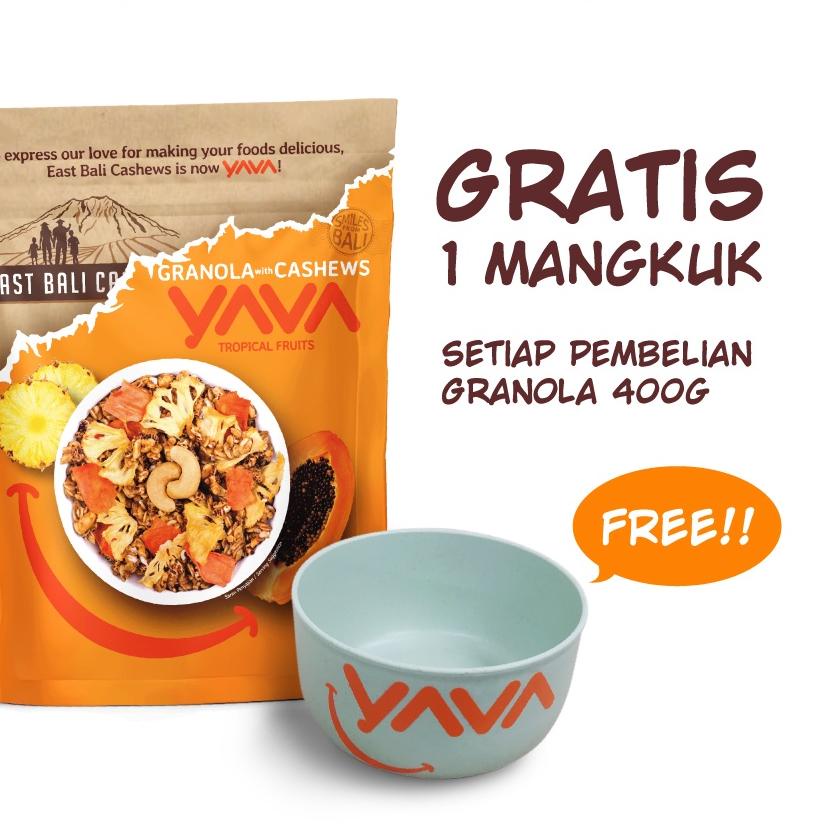 

✮ YAVA Granola Tropical Fruits 400g ➭