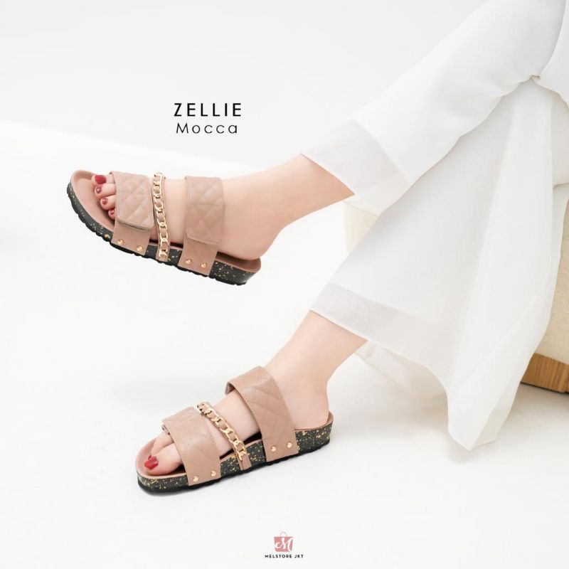 Damelia Melstore jkt sandal wanita Zellie flat DAMELIA MELSTORE JKT