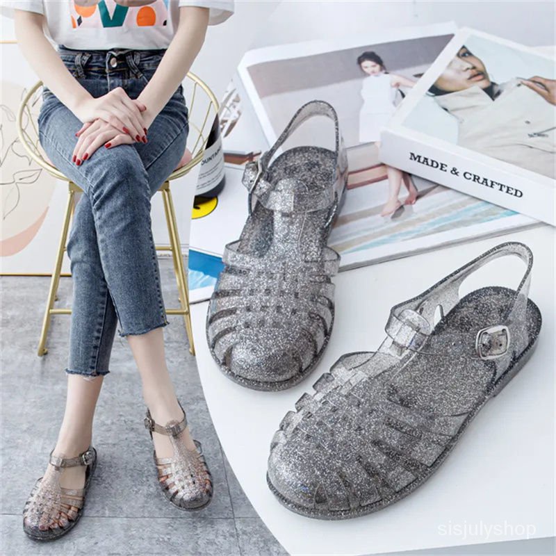 [✅BISA COD] #Sisjuly# Paket sandal kepala sandal gua wanita sepatu gua wanita model wanita siswa ber