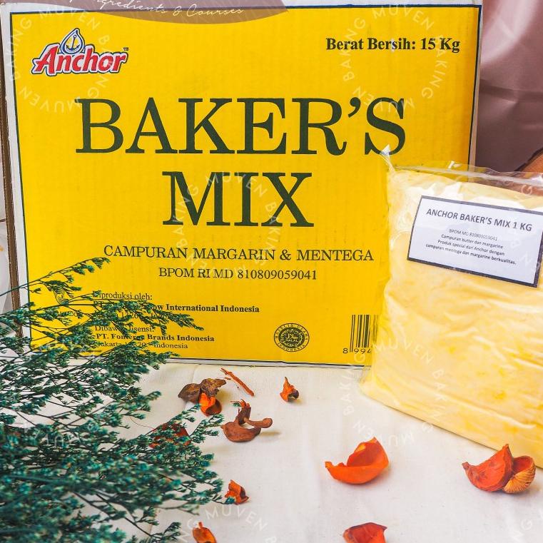 

✯ ANCHOR BAKERS MIX BUTTER BLEND 1 KG / BAKER CAMPURAN MENTEGA ✺