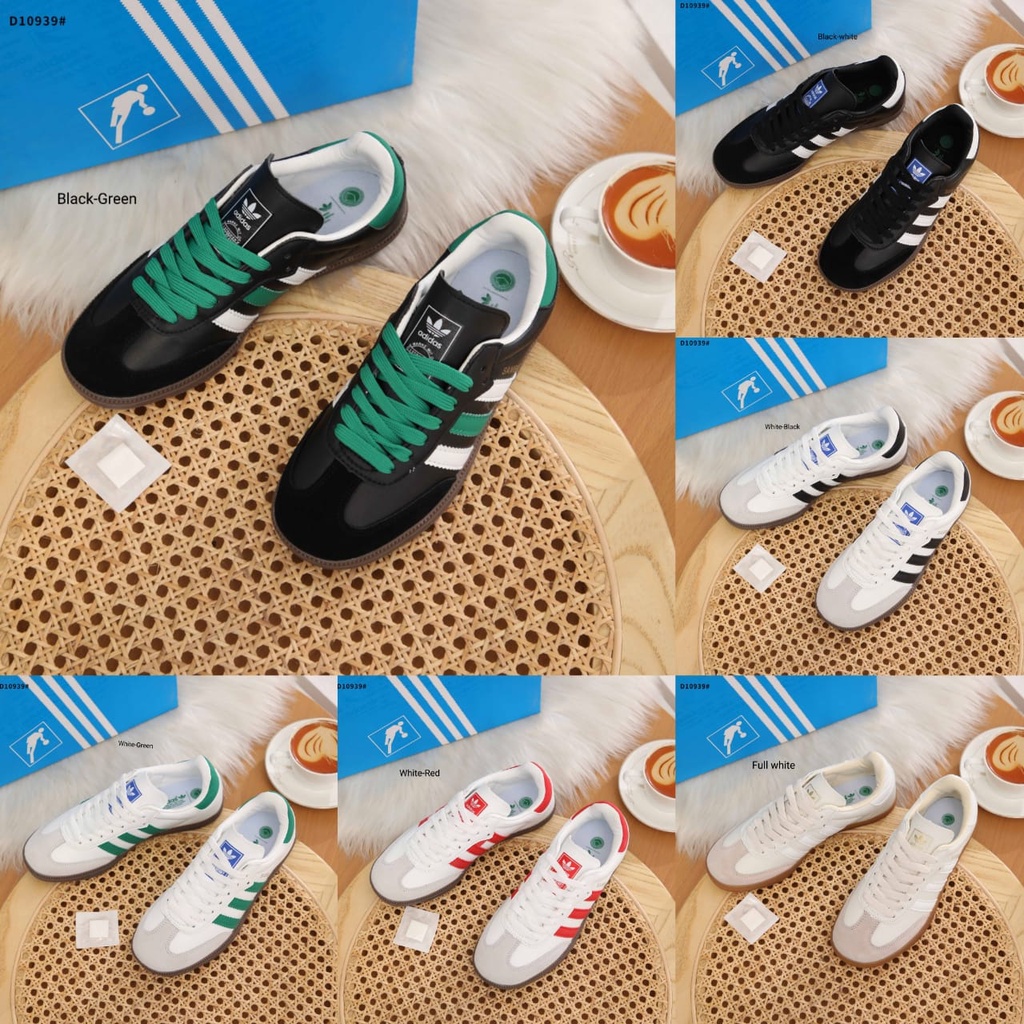 Adi Samba Team With Leather Women Sneakers D10939 Men's Sneakers