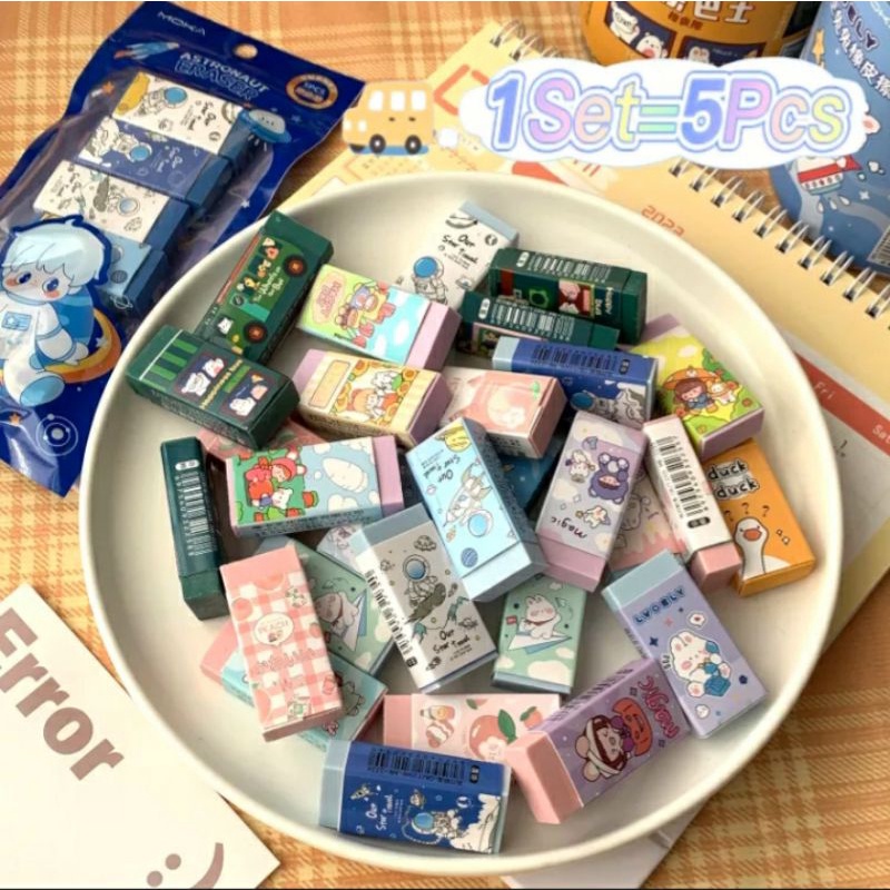 

Penghapus Pensil Motif Polar Bear Lucu Imut/Eraser Pensil