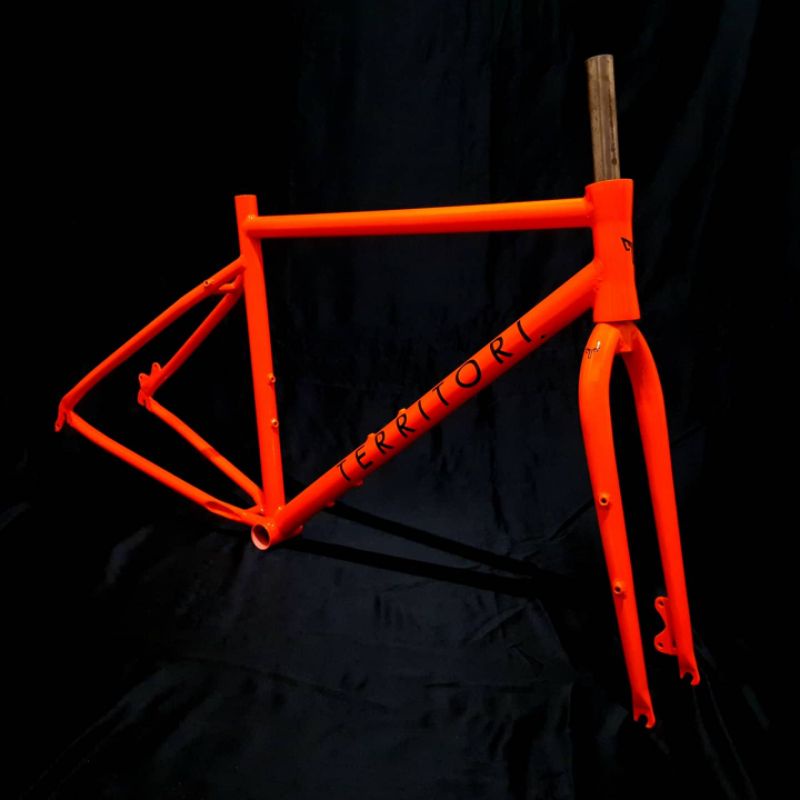 frame dan fork sepeda gravel bike 700c x 40