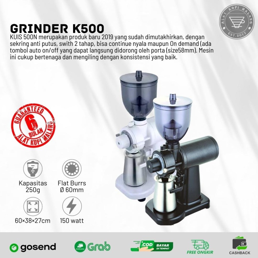 Grinder Kopi 500/ K500 Grinder kopi manual brew/ espresso