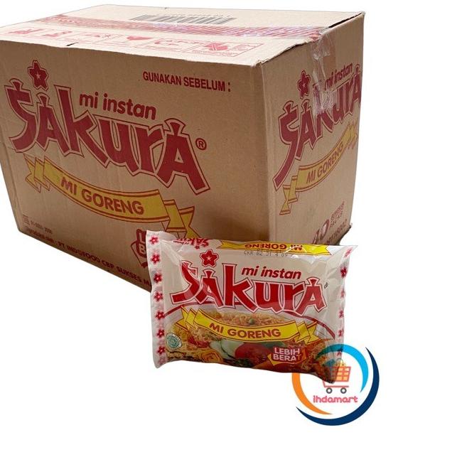 

✴ Mie Instan Sakura Goreng 60 gr 1 Dus Isi 40 pcs ☆