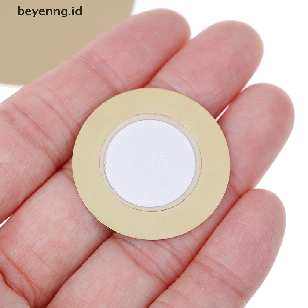 Beyen 10Pcs 12-50mm piezo elements sounder sensor pad Pemicu Bulat drum disc Tembaga ID