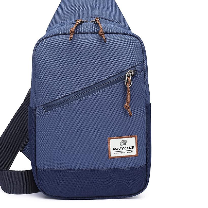 ➣ Navy Club Tas Selempang pria Travel EEAI ۞
