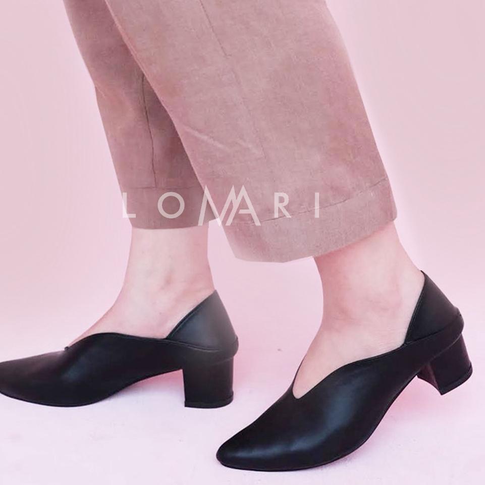 CodePp6P0 EDITH SERIES LOMARI - Sepatu Heels Wanita
